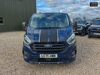 Used Ford Transit Custom Sport 185 HP (136 kW) 2021 Blue Van
