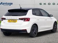 Used Skoda Fabia Colour Edition 94 HP (69 kW) 2023 Candy white body / black magic pearl effect roof Hatchback