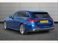 Used Mercedes C200 AMG Line Premium 224 HP (164 kW) 2023 Blue Estate