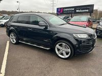 Begagnad Audi Q7 S-Line 245 HK (180 kW) 2015 Svart SUV