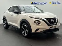 Used Nissan Juke Tekna 117 HP (86 kW) 2020 White SUV