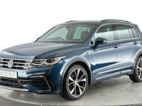Used VW Tiguan R-line 150 HP (110 kW) 2022 Blue SUV
