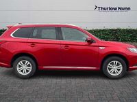 Used Mitsubishi Outlander P-HEV 224 HP (164 kW) 2021 Red SUV