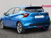 Used Nissan Micra Tekna 91 HP (66 kW) 2022 Blue Hatchback