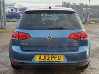 Used VW Golf VII GT 2013 Blue Hatchback
