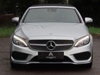 Begagnad Mercedes C220 AMG line 170 HK (125 kW) 2017 Silver Cab