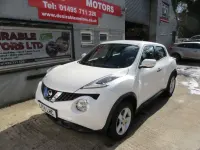 Used Nissan Juke Visia 110 HP (80 kW) 2014 White SUV