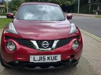 Used Nissan Juke Tekna 2015 Red SUV