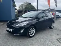 Usado Ford Fiesta Titanium 100 HP (73 kW) 2018 Preto Citadino