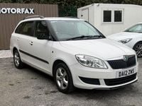 Used Skoda Fabia SE 105 HP (77 kW) 2012 White Estate