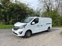 used Vauxhall Vivaro 1.6CDTI 115PS Sportive lwb H1 Van no vat