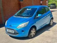 Used Ford Ka 69 HP (50 kW) 2010 Blue Hatchback