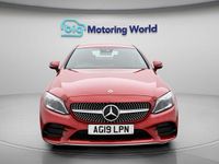 Used Mercedes C200 AMG line 184 HP (135 kW) 2019 Red Coupe