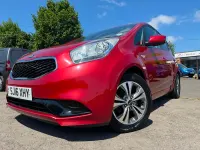 Used Kia Venga 90 HP (66 kW) 2016 Red Hatchback