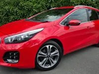 Used Kia Ceed GT-Line 136 HP (100 kW) 2016 Red Hatchback