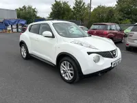 Used Nissan Juke Acenta 115 HP (84 kW) 2011 White SUV