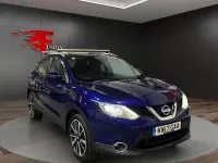 Used Nissan Qashqai Tekna 110 HP (80 kW) 2017 Blue SUV