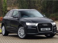 Used Audi Q3 S-line plus 184 HP (135 kW) 2016 Black SUV