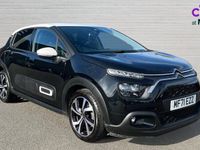 Begagnad Citroën C3 PureTech 83 HK (61 kW) 2021 Svart Halvkombi