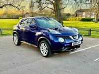 Used Nissan Juke Acenta Premium 117 HP (86 kW) 2015 Blue SUV