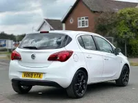 Used Vauxhall Corsa 75 HP (55 kW) 2019 White Hatchback