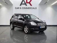 Used Nissan Qashqai +2 N-TEC 102 HP (75 kW) 2009 Black SUV