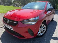 Used Vauxhall Corsa 75 HP (55 kW) 2020 Red Hatchback
