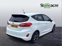 Used Ford Fiesta ST-Line 125 HP (91 kW) 2019 White Hatchback