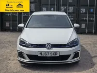 Used VW Golf VII GTE 204 HP (150 kW) 2017 White Hatchback