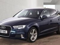 Used Audi A3 Sport 150 HP (110 kW) 2017 Cosmos blue Hatchback