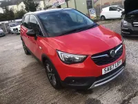 Used Vauxhall Crossland X Elite 110 HP (80 kW) 2017 Red SUV