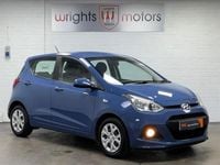 Used Hyundai i10 SE 67 HP (49 kW) 2016 Blue Hatchback