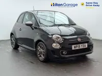 Used Fiat 500S S 2019 Black Hatchback