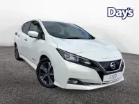 Used Nissan Leaf Tekna 110 kW (150 HP) 2019 White Hatchback