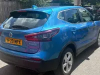 Used Nissan Qashqai Acenta Premium 2020 Blue SUV