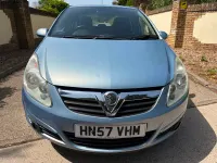 Used Vauxhall Corsa Club 2007 Blue Hatchback
