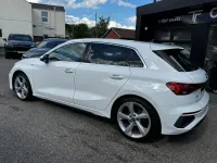 Used Audi A3 Sportback S-Line 150 HP (110 kW) 2020 White Hatchback
