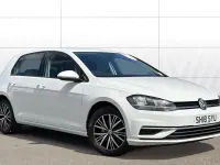 Used VW Golf VII SE 125 HP (91 kW) 2018 White Hatchback