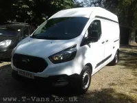 Used Ford Transit Custom 130 HP (95 kW) 2019 White Van