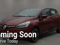 Used Renault Clio Dynamique 90 HP (66 kW) 2017 Red Hatchback
