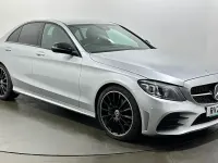 Used Mercedes C220 AMG Line Premium 194 HP (142 kW) 2021 Silver Sedan
