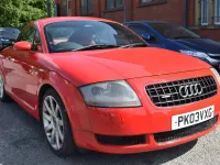 Used Audi TT 225 HP (165 kW) 2003 Red Coupe