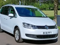 Used VW Sharan SE 150 HP (110 kW) 2018 Silver MPV
