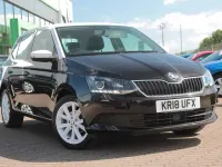 Used Skoda Fabia Colour Edition 94 HP (69 kW) 2018 Black magic pearlescent Hatchback