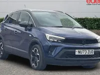 Used Vauxhall Crossland Ultimate 110 HP (80 kW) 2023 Blue SUV