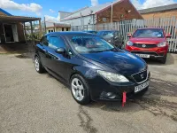 Used Seat Ibiza SE 85 HP (62 kW) 2009 Black Hatchback