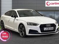 Used Audi A5 Sportback Black Edition 245 HP (180 kW) 2020 White Hatchback