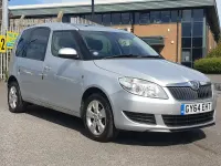 Used Skoda Roomster SE 86 HP (63 kW) 2014 Silver MPV
