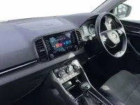 Used Skoda Karoq SE L 110 HP (80 kW) 2021 Moon white metallic SUV