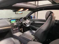 Used Mercedes E220 AMG line 175 HP (128 kW) 2016 Blue Coupe
